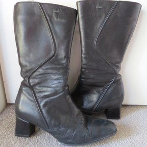 Ara Gore-Tex waterproof leather mid boots, size 8
